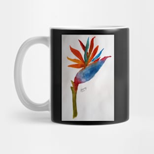 Bird of Paradise Painting Mug